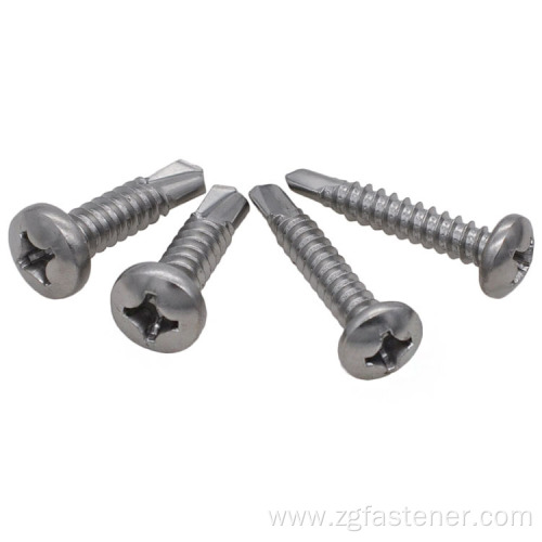 Cross Recessed Mushroom Head Screws